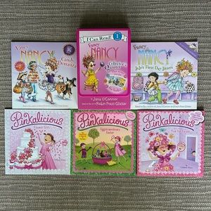 Pinkalicious, Fancy Nancy, Peppa Pig Books